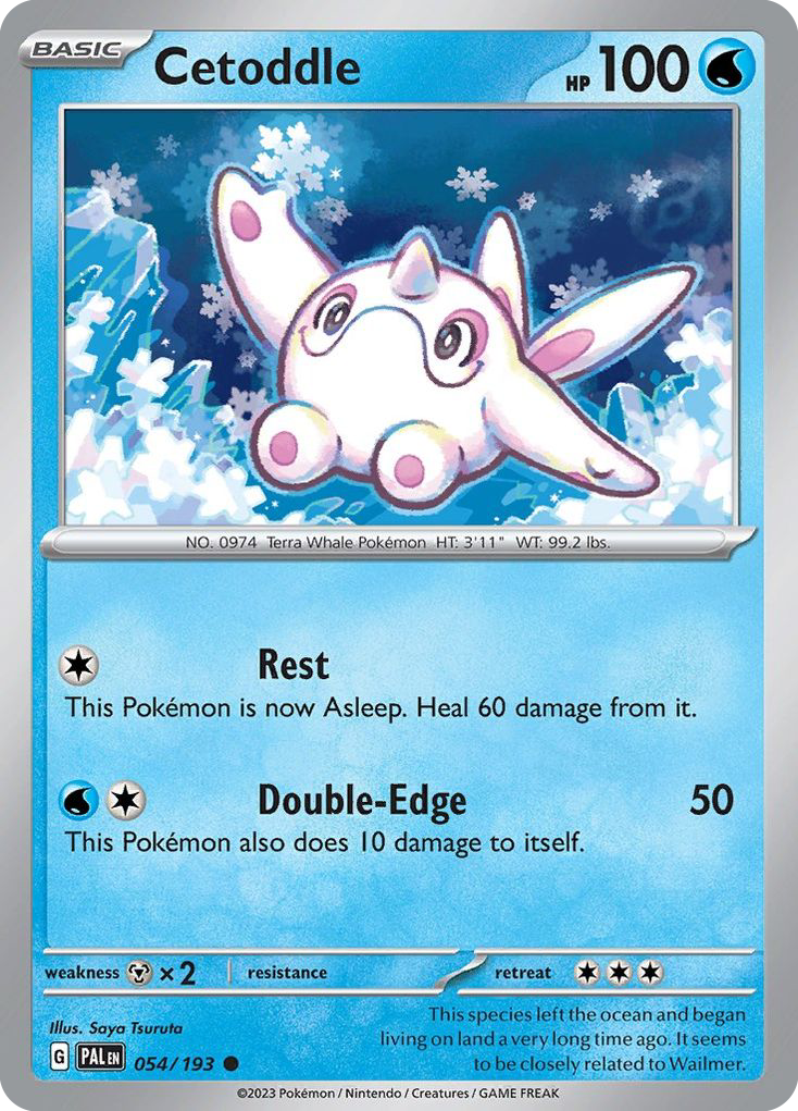 Cetoddle (54/193) - Paldea Evolved Pokémon Card