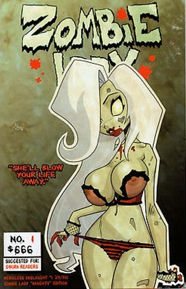 Lady Death: Merciless Onslaught #1 (Zombie Lady "Naughty" Edition)
