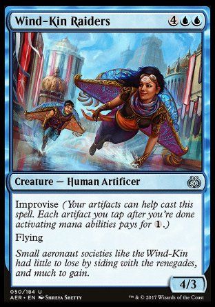 Wind-Kin Raiders (Aether Revolt) Trading Card