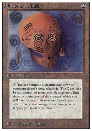 Illusionary Mask (Unlimited) Trading Card