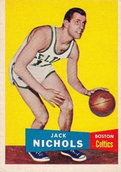 Jack Nichols 1957 Topps #9 Sports Card