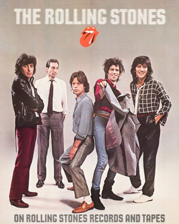 Rolling Stones Records Promotional Poster