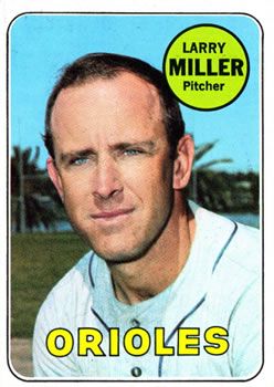 Larry Miller 1969 Topps #323 Sports Card