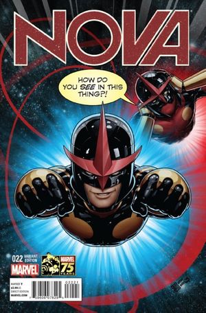 Nova #22 (Deadpool 75th Anniv Var)