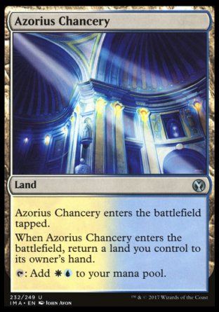 Azorius Chancery (Iconic Masters) Trading Card