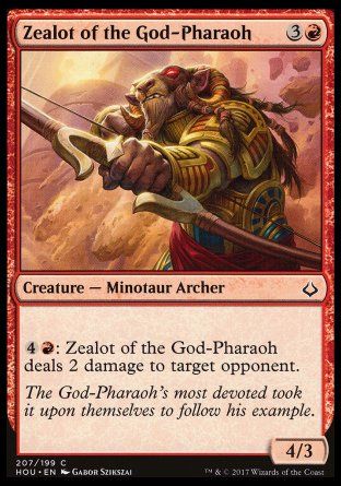 Zealot of the God-Pharaoh (Hour of Devastation) Trading Card