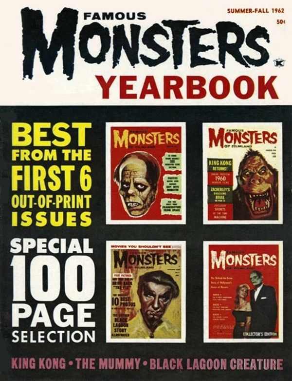 Famous Monsters of Filmland #Yearbook 1962