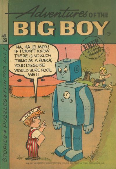 Adventures of Big Boy #129 [East] Comic