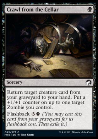 Crawl from the Cellar (Innistrad: Midnight Hunt) Trading Card