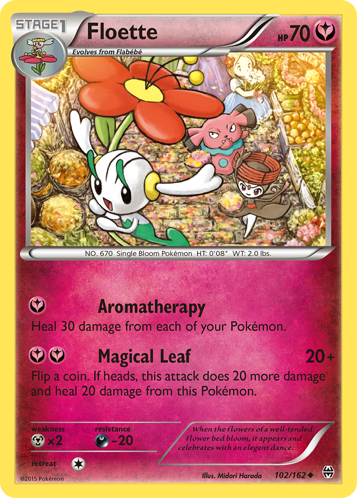 Floette (102/162) - BREAKthrough Pokémon Card