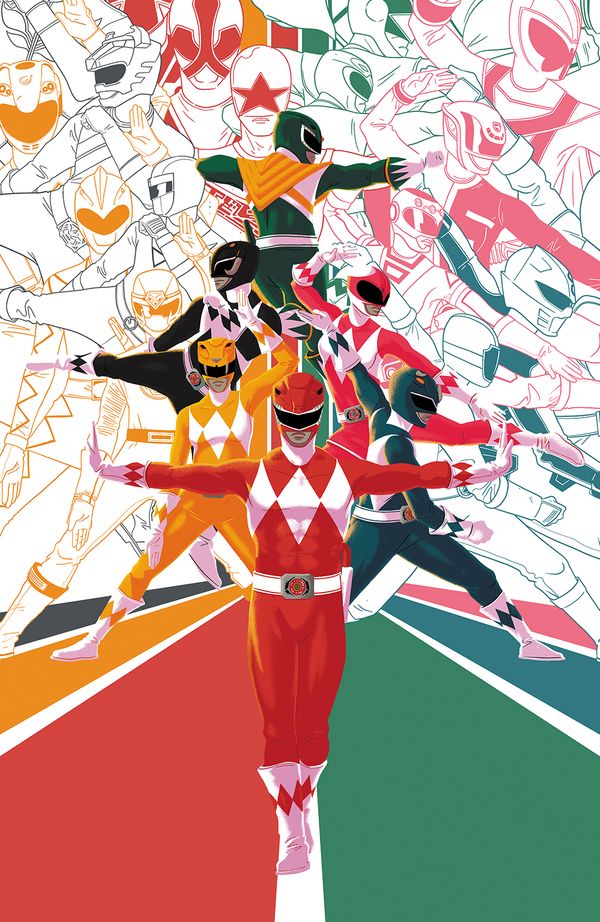 Mighty Morphin Power Rangers Annual #2018 (25 Copy Cover)
