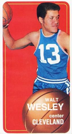 Walt Wesley 1970 Topps #55 Sports Card