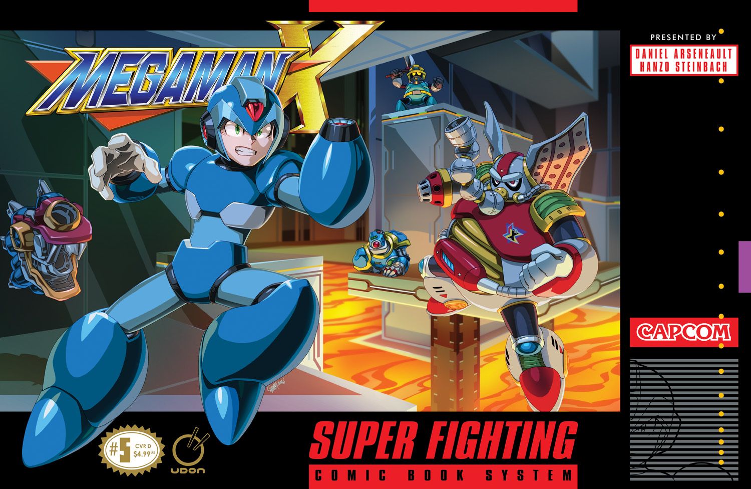 Mega Man X #5 (Cvr D Inc 1:5 Jeffrey Cruz Variant) Comic