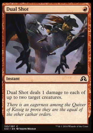 Dual Shot (Shadows over Innistrad) Trading Card