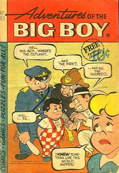Adventures of Big Boy #101 [West] Comic