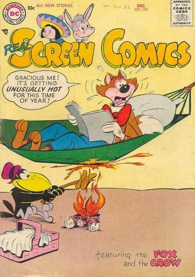 Real Screen Comics #105 Comic
