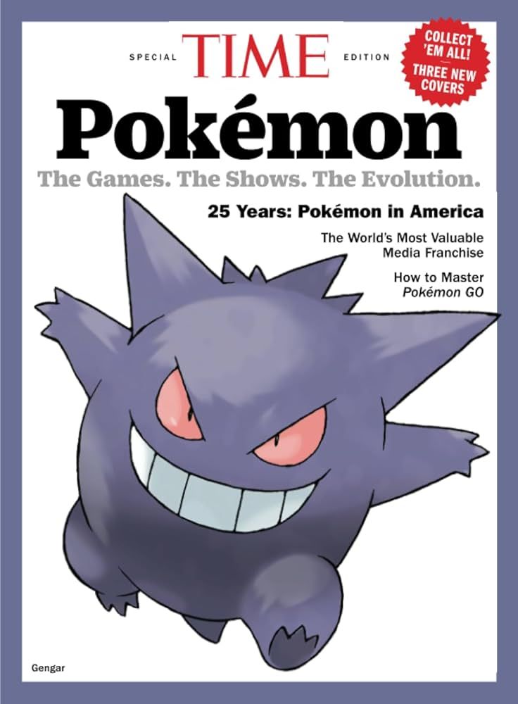 Time Special Edition: Pokemon #nn (Gengar Cover) Magazine