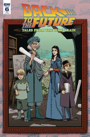 Back To The Future Time Train #6 (10 Copy Cover)