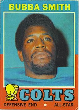 Bubba Smith 1971 Topps #53 Sports Card