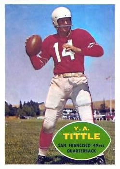 1961 Topps #59 John Brodie San Francisco 49ers Rookie Football