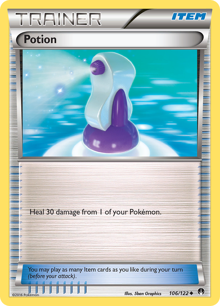 Potion (Trainer: Item) (106/122) - BREAKpoint Pokémon Card