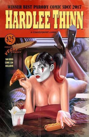 Hardlee Thinn 1 Pulp Fiction Parody Edition comic cover
