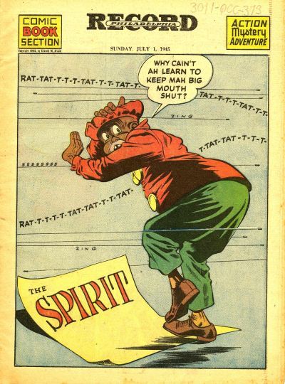 Spirit Section #7/1/1945 Comic