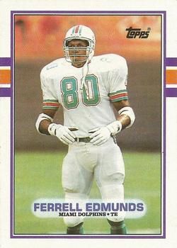 Ferrell Edmunds 1989 Topps #296 Sports Card