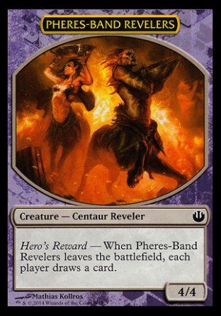 Pheres-Band Revelers (Journey into Nyx Challenge Deck : Defeat a God) Trading Card