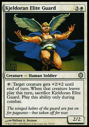 Kjeldoran Elite Guard (Coldsnap Theme Decks) Trading Card