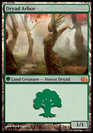 Dryad Arbor (From the Vault : Realms) Trading Card