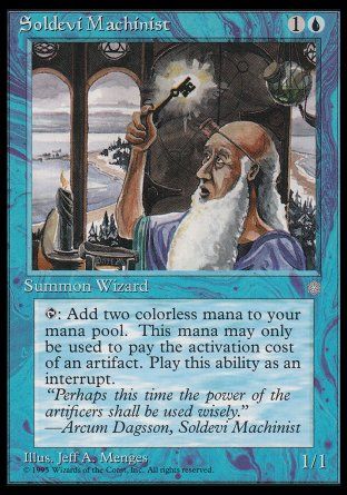 Soldevi Machinist (Ice Age) Trading Card