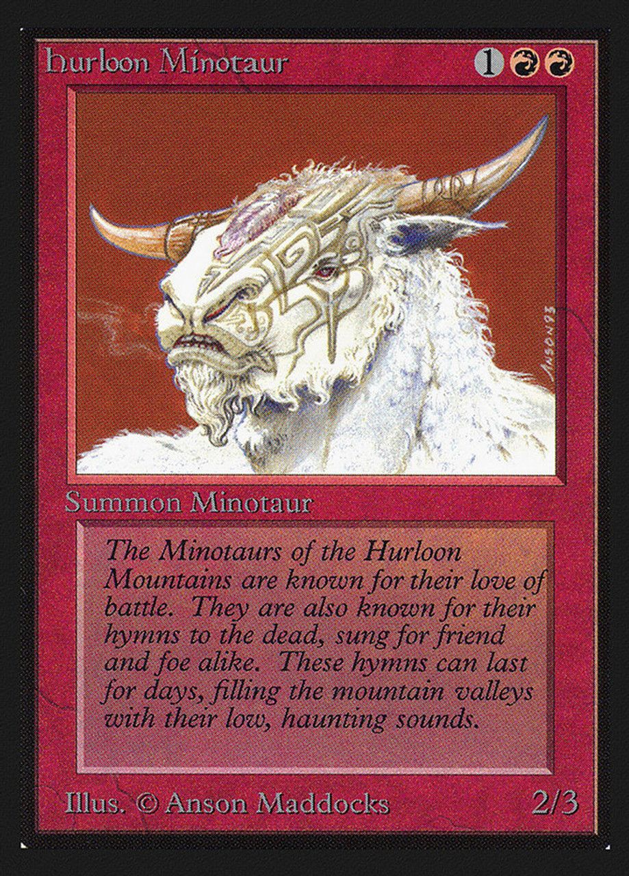 Hurloon Minotaur (Collector's Edition) Trading Card