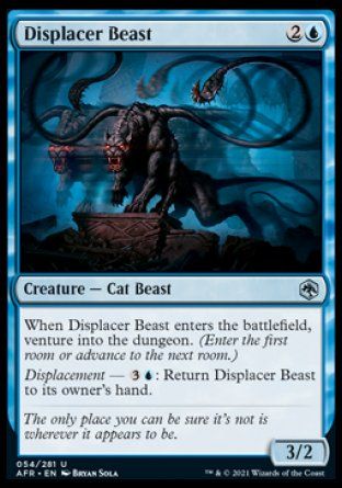 Displacer Beast (Dungeons & Dragons: Adventures in the Forgotten Realms) Trading Card