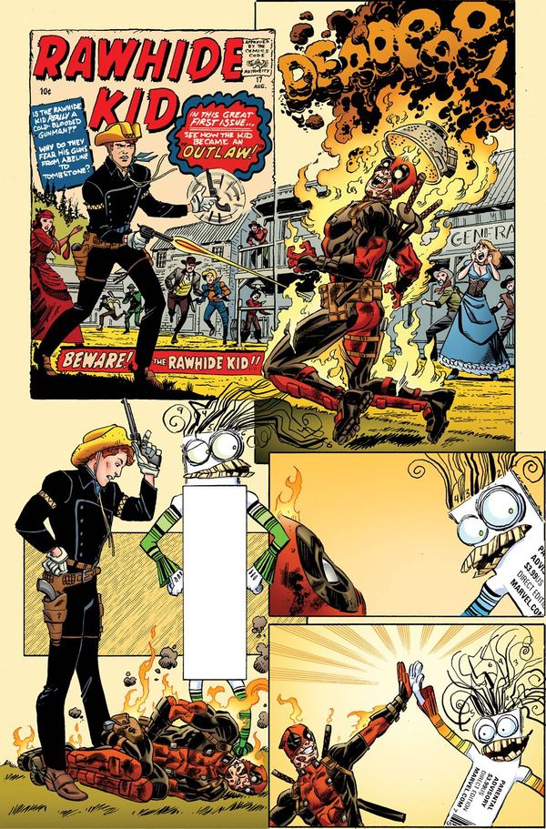 Deadpool #9 (Koblish Secret Comic Variant)