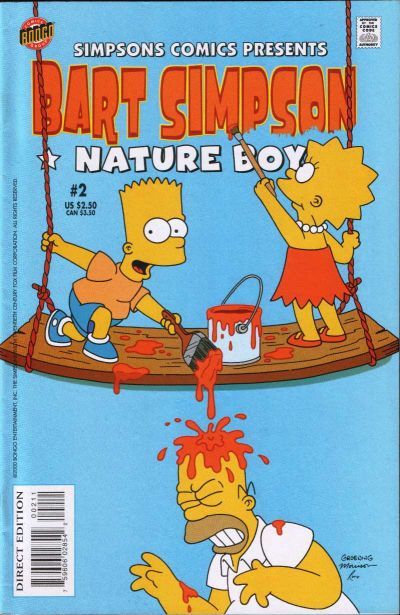 Simpson Comics Presents Bart Simpson Cartoon Genius Spring 2007 ACCEPTABLE 