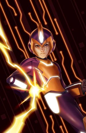 Mega Man: Fully Charged #5 (25 Copy Mercado Level Up Cover)