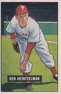 Ken Heintzelman 1951 Bowman #147 Sports Card