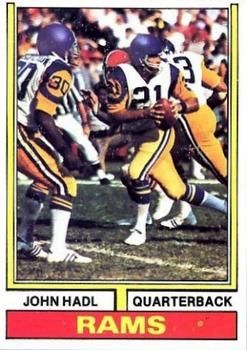 1975 Topps #12 Mel Blount rookie card. Excellent condition