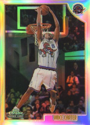 Vince Carter 1998 Topps Chrome #199 (Refractor)