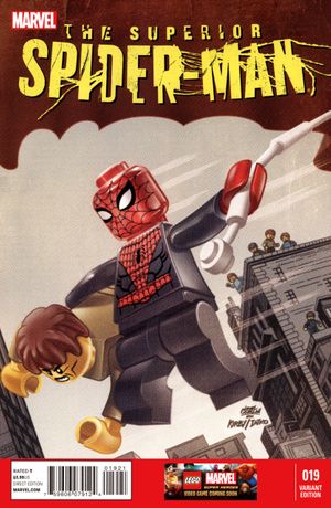 Superior Spider-Man #19 (Lego Castellani Cover)