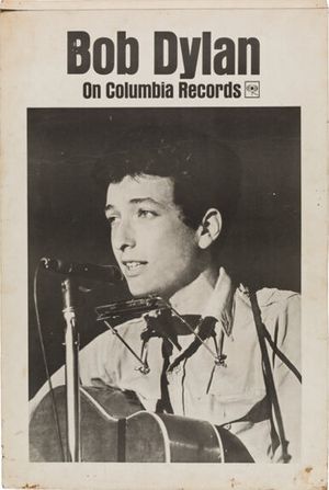 Bob Dylan Columbia Records Promotional 1963