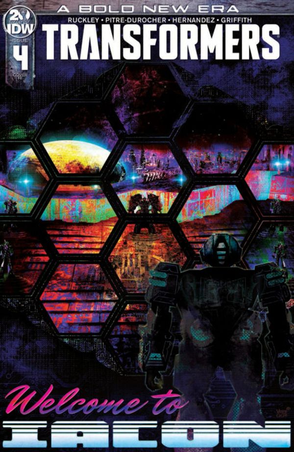 Transformers #4 (10 Copy Cover Veregge)