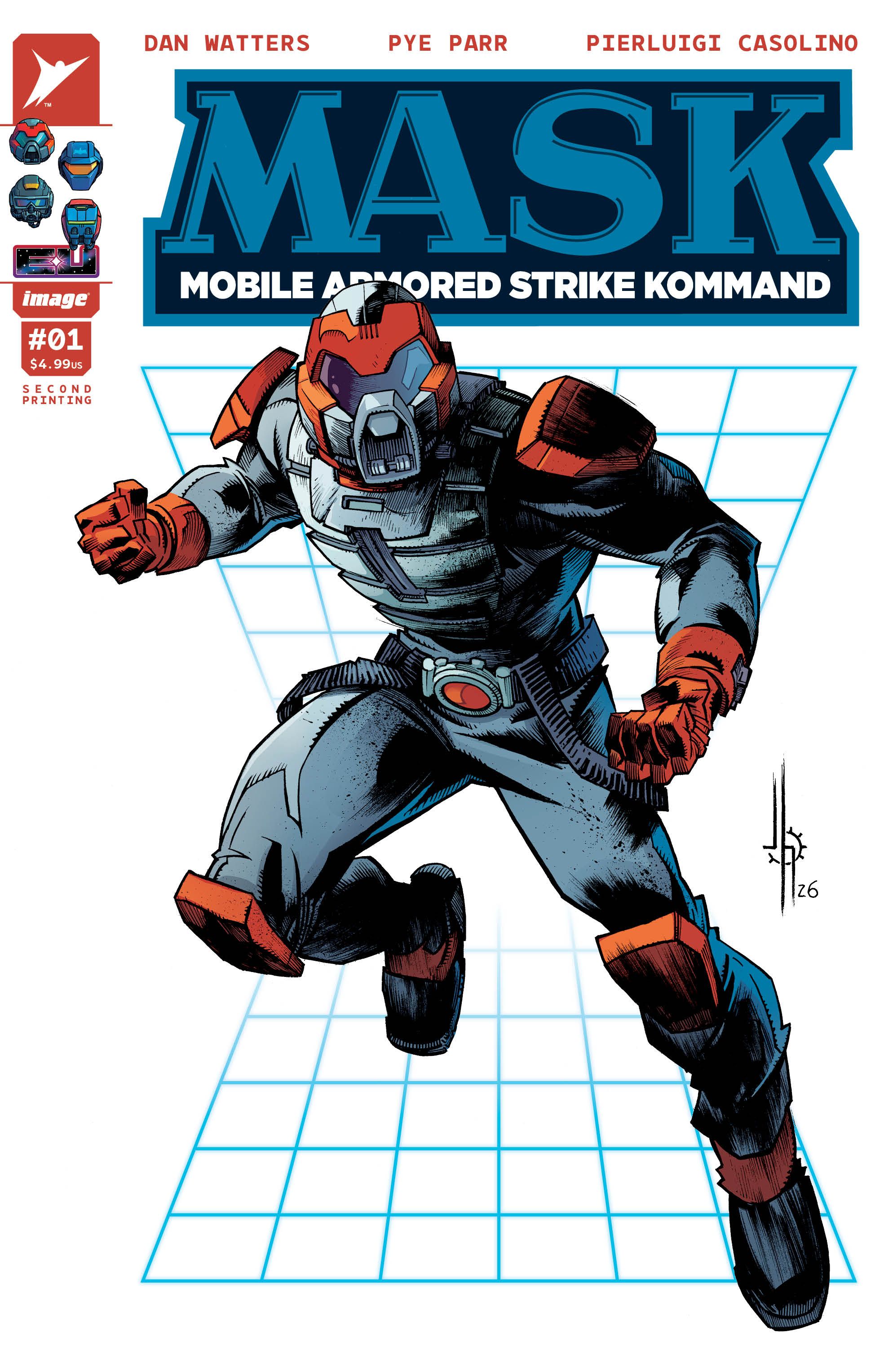 Mask #1 (2nd Ptg Cvr A Jason Howard) Comic