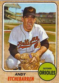  1968 Topps # 478 Dave McNally Baltimore Orioles