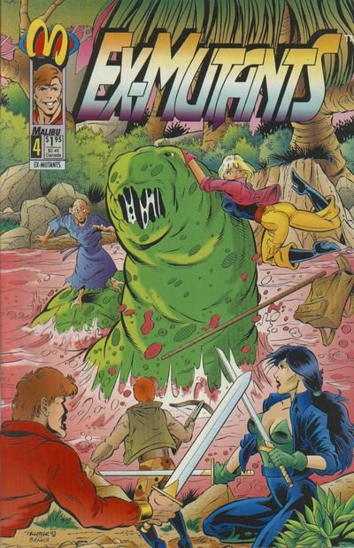 Ex-Mutants #4 Comic