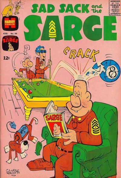 Sad Sack And The Sarge #44 Comic