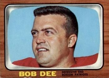 Bob Dee 1966 Topps #5 Sports Card