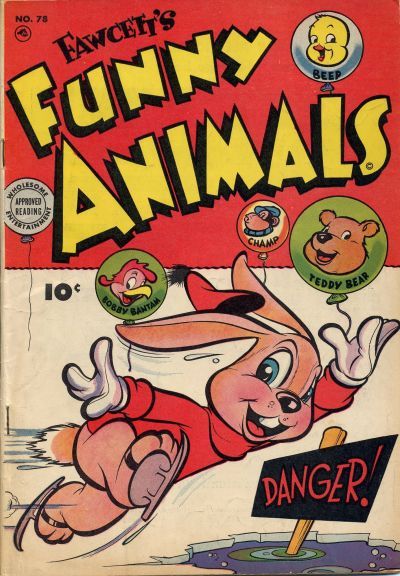 Fawcett's Funny Animals #78 Comic