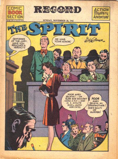 Spirit Section #11/28/1943 Comic